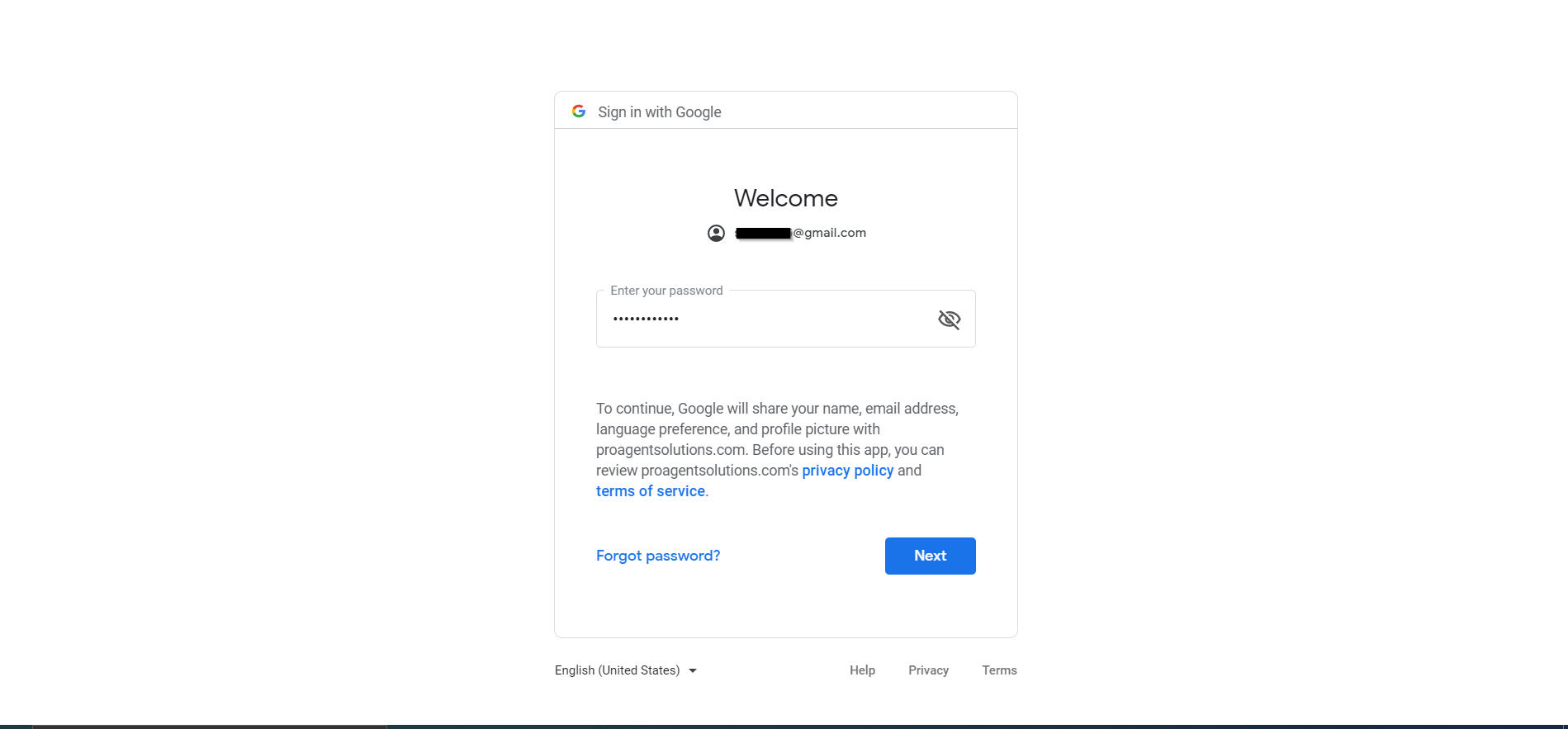 Google Single Sign On (SSO) – Pro Agent Solutions Help Center